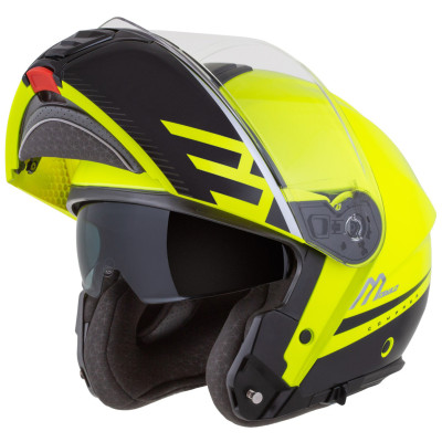 helma Cassida Modulo 2.1 Compass 2025 yellow fluo/black/silver/red