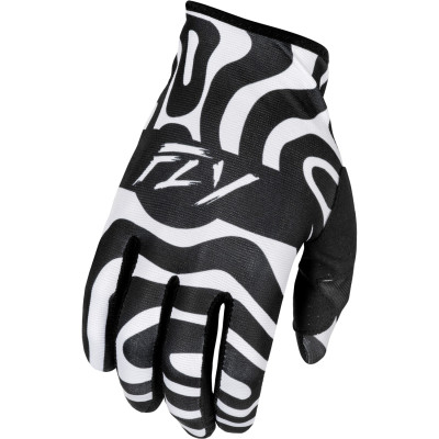 rukavice Fly Racing Lite 2025 white/black