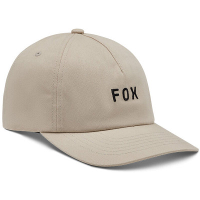 kšiltovka Fox Wordmark Adjustable Hat OS Cream