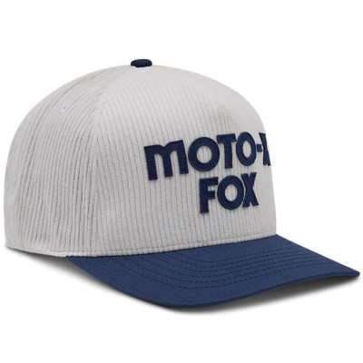 dámská kšiltovka Fox W Moto-X Corduroy Hat OS White