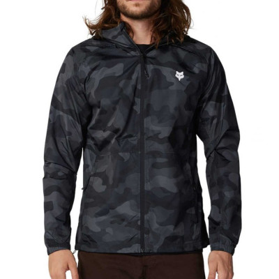 bunda Fox Fox Head Camo Windbreaker Black Camo