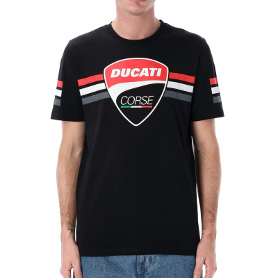 triko Ducati Corse black/red