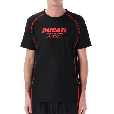 triko Ducati Corse black/red