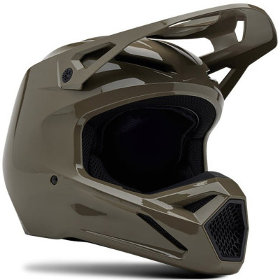 helma Fox V1 Solid Helmet Ash