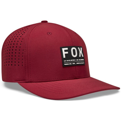 kšiltovka Fox Non Stop Tech Flexfit Rust