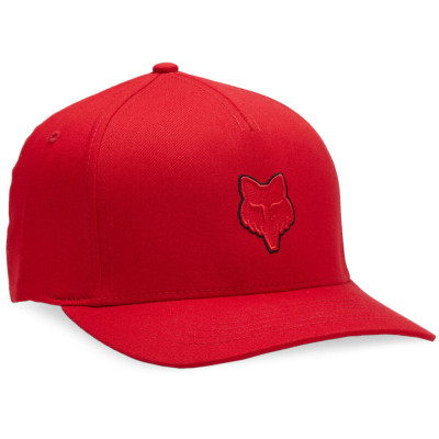 kšiltovka Fox Fox Head Flexfit Hat Flame Red