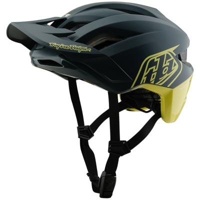 helma Troy Lee Designs Flowline SE badge gray/glo yellow
