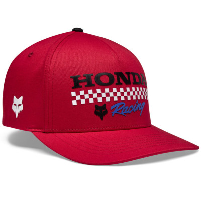 kšiltovka Fox Honda Flexfit Hat Red