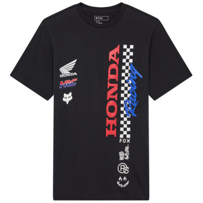 triko Fox Honda Ss Tee Black