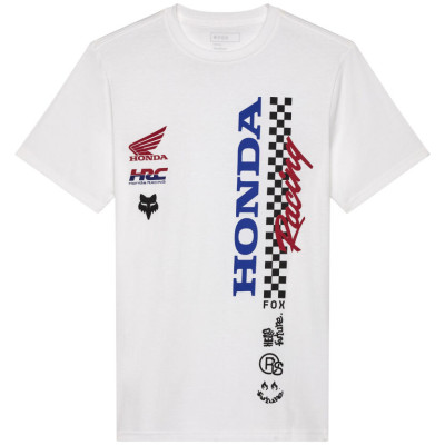 triko Fox Honda Ss Tee Optic White