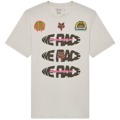 triko Fox Pro Circuit Ss Tee Light Grey