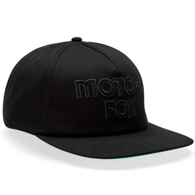 kšiltovka Fox Moto-X Adjustable Hat OS Black