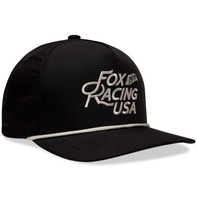 kšiltovka Fox Fox Flag Rope Hat OS Black