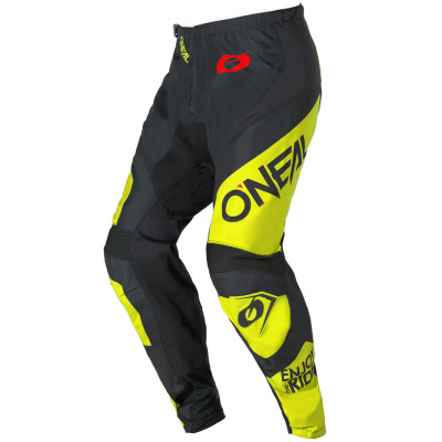 kalhoty O´Neal Element Racewear black/yellow