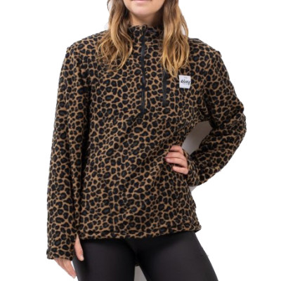 mikina Eivy Techlight Halfzip fleece leopard