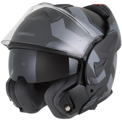 helma Cassida MultiFlip Korp black matte/dark grey/grey 2026