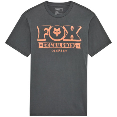 triko Fox Banner Ss Prem Tee Dark Shadow