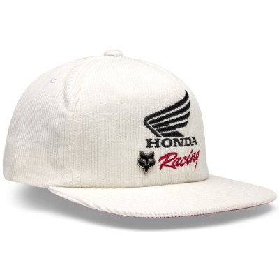 kšiltovka Fox Honda Adjustable Hat OS White