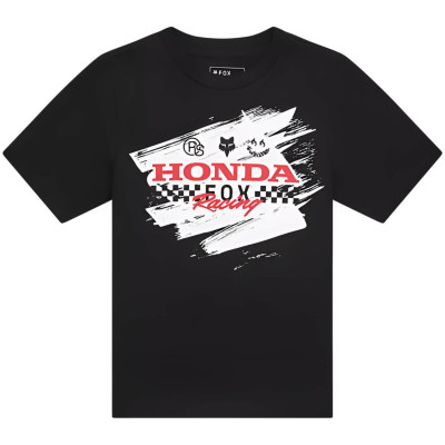 dětské triko Fox Youth Fox X Honda Ss Tee Black