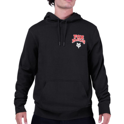 mikina Fox Racewear Fleece Po Black