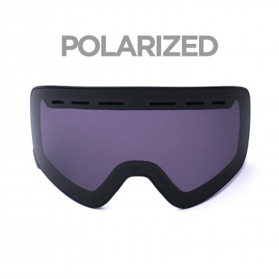 náhradní sklo Pitcha XC3 magnetic black polarized