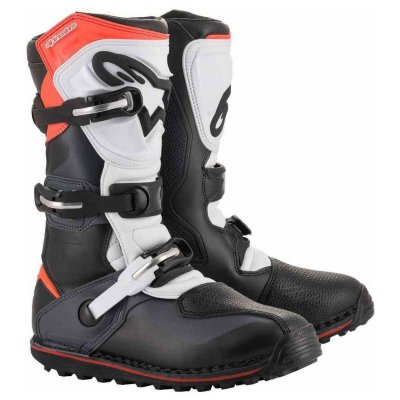 Boty Alpinestars Tech Trial 2025 black/grey/white/red fluo