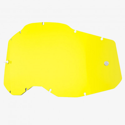100% náhradní sklo Racecraft 2/Accuri 2/Strata 2 yellow lens