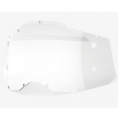 100% náhradní sklo Forecast Racecraft 2/Accuri 2/Strata 2 clear lens