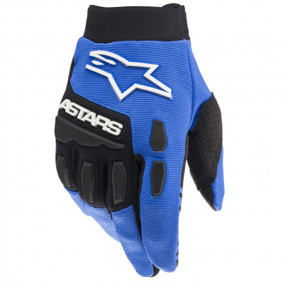 Dětské rukavice Alpinestars Full Bore 2022 blue/black
