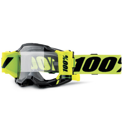brýle 100% Accuri 2 Forecast neon yellow clear lens