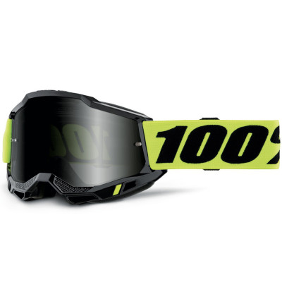 brýle 100% Accuri 2 Sand neon yellow smoke lens