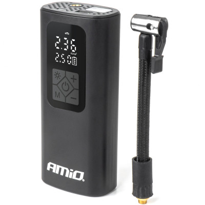 akumulátorový kompresor 3v1 kompresor, powerbanka, LED