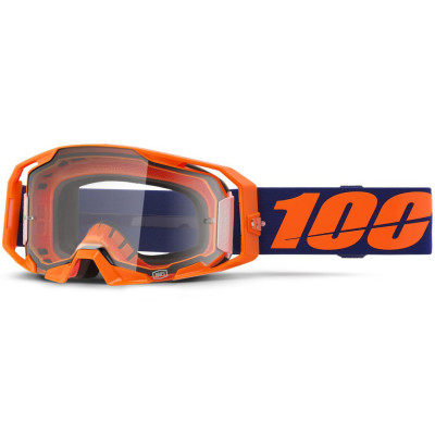 brýle 100% Armatic Neon Orange clear lens