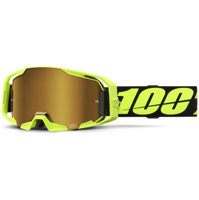 brýle 100% Armatic Neon Yellow gold true lens