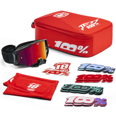 brýle 100% Armega Hiper Jett Special red lens