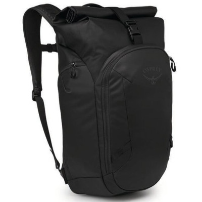 batoh Osprey Transporter Roll Top raven black