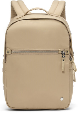 batoh Pacsafe W backpack taupe