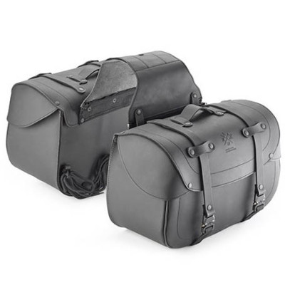 boční kožené brašny Kappa Café Racer bjem 28 L