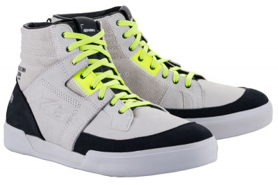boty Alpinestars Akio Dieseal Jeans grey/yellow fluo/black