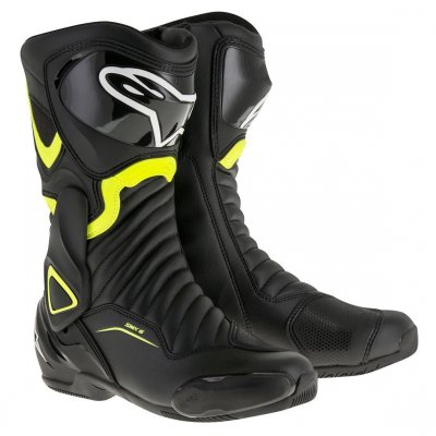 Boty Alpinestars S-MX 6 black/yellow fluo