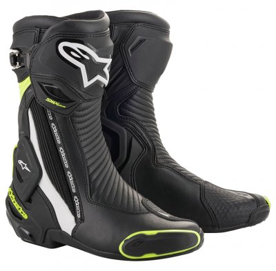 Boty Alpinestars SMX Plus black/white/yellow fluo