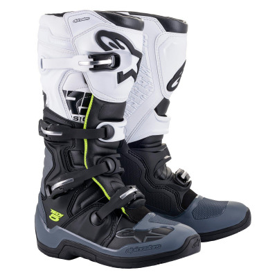 Boty Alpinestars Tech 5 2025 black/grey/white/yellow fluo