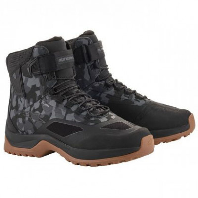 boty Alpinestars CR 6 Drystar black/grey camo