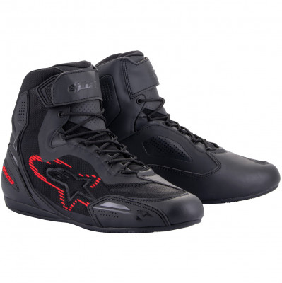 boty Alpinestars Faster 3 Rideknit black/dark grey/red