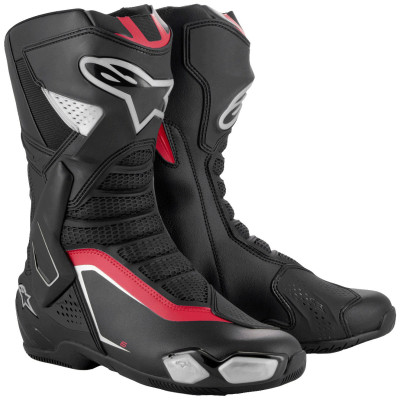 boty Alpinestars SMX-6 3 2025 black/silver/red