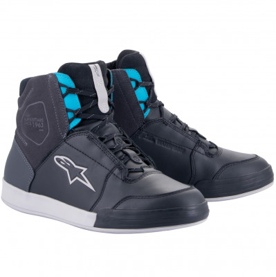 dámské boty Alpinestars Stella Chrome Drystar black/dark grey/blue