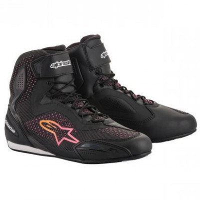 dámské boty Alpinestars Stella Faster 3 Rideknit black/yellow/pink