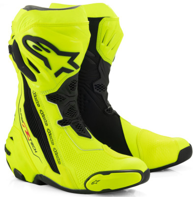 boty Alpinestars Supertech R 2025 yellow fluo/black
