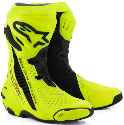 boty Alpinestars Supertech R Vented 2025 yellow fluo/black