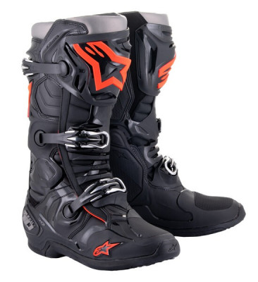 boty Alpinestars Tech 10  2025 black/red fluo/grey